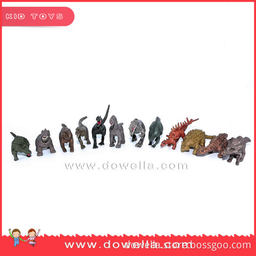3cm height cute plastic mini dinosaur animal